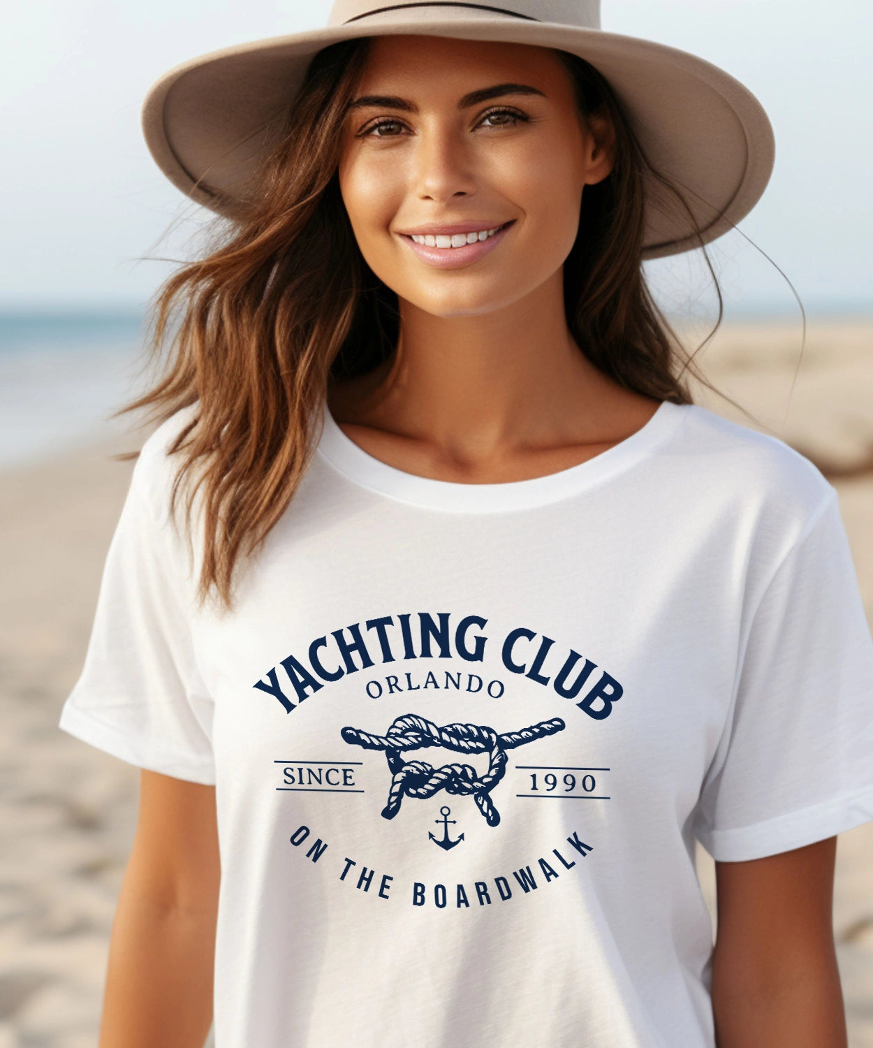 Park Chic Apparel, LLC | Yachting Club Orlando Tee - Adult Crew Tee