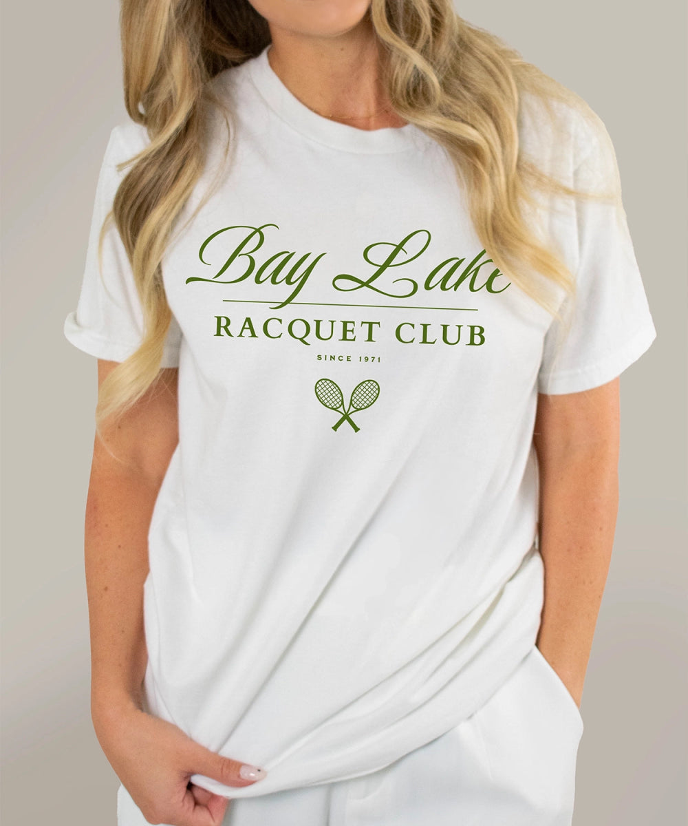 Park Chic Apparel, LLC | Bay Lake Racquet Club Tee - Adult Crew Tee