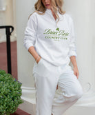 Park Chic Apparel, LLC | Briar Rose Country Club Quarter-Zip Sweatshirt - Adult Sweatshirt