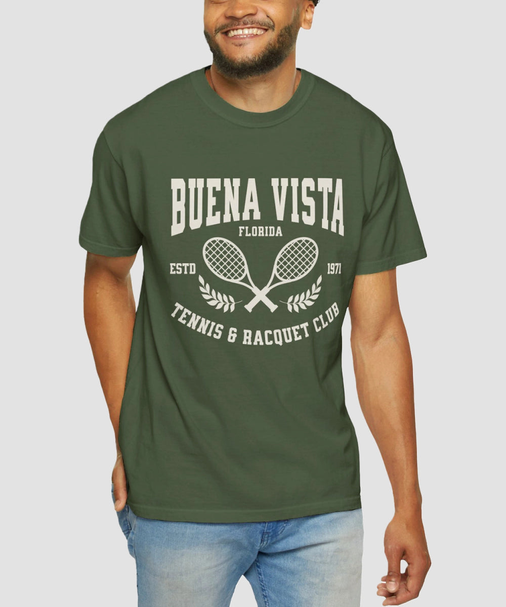 Park Chic Apparel, LLC | Buena Vista Tennis Club Tee - Adult Crew Tee