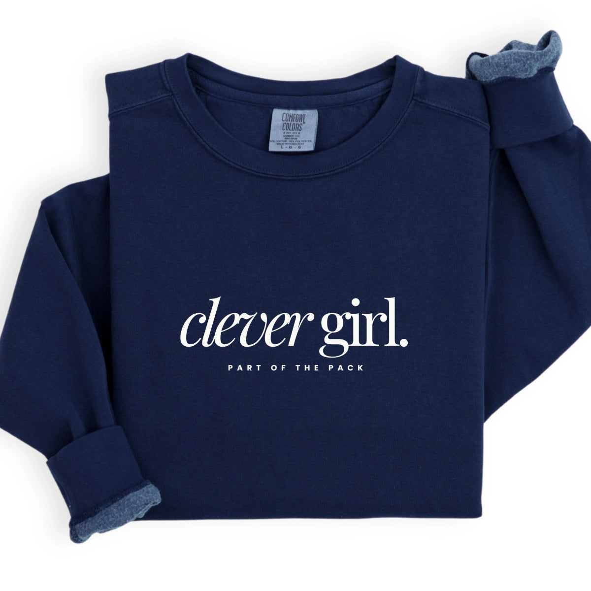 Park Chic Apparel, LLC | Clever Girl Sweatshirt - Adult Sweatshirt