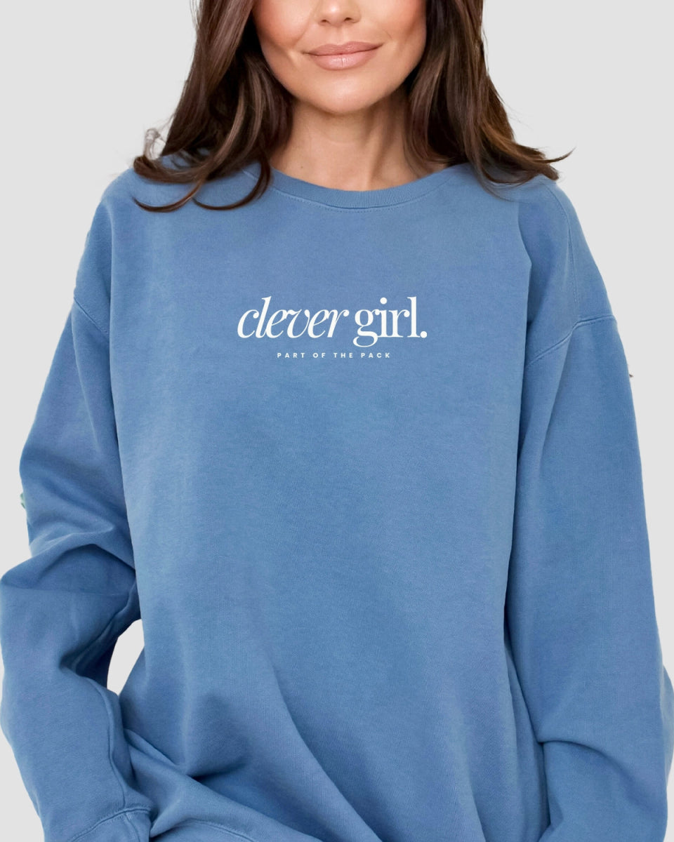 Park Chic Apparel, LLC | Clever Girl Sweatshirt - Adult Sweatshirt