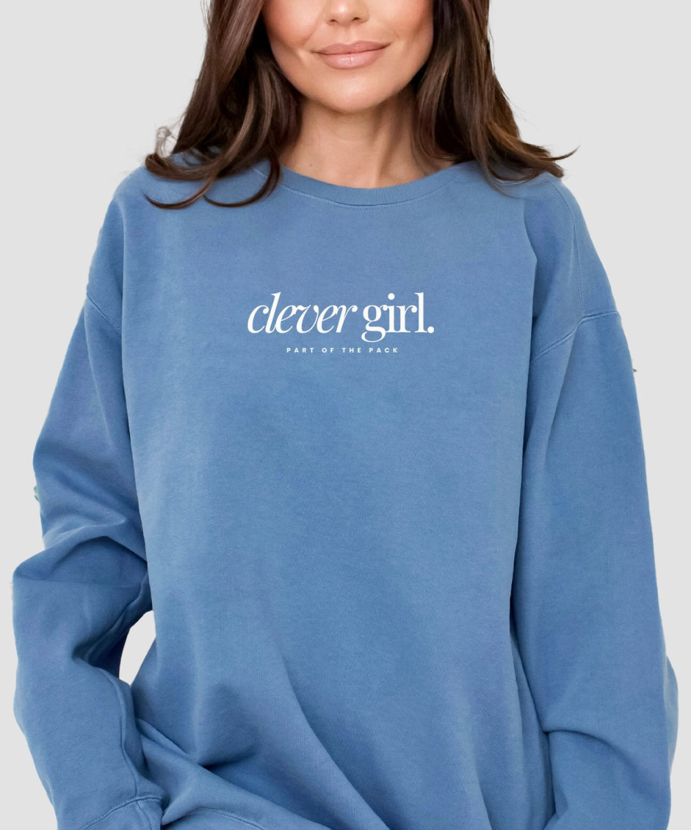 Park Chic Apparel, LLC | Clever Girl Sweatshirt - Adult Sweatshirt