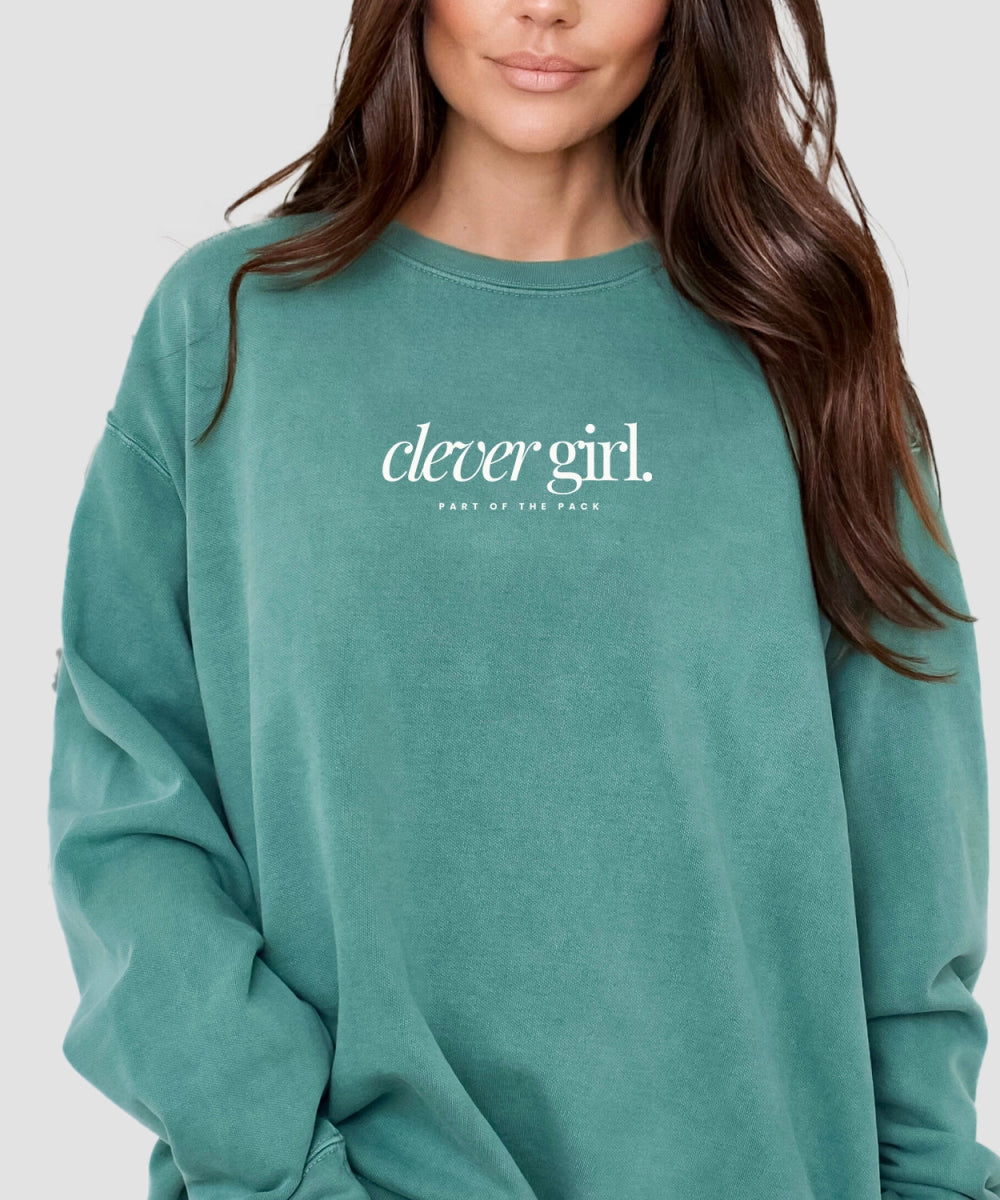 Park Chic Apparel, LLC | Clever Girl Sweatshirt - Adult Sweatshirt