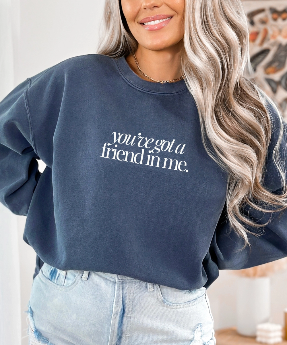 Park Chic Apparel, LLC | Friend in Me Sweatshirt - Adult Crew Tee