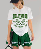 Park Chic Apparel, LLC | Hollywood Tennis Club Tee - Adult Crew Tee