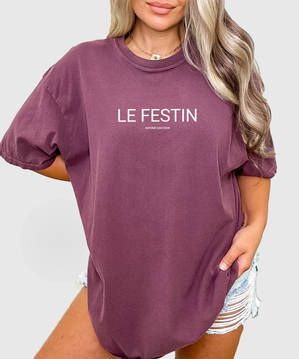 Park Chic Apparel, LLC | Le Festin Tee - Adult Crew Tee