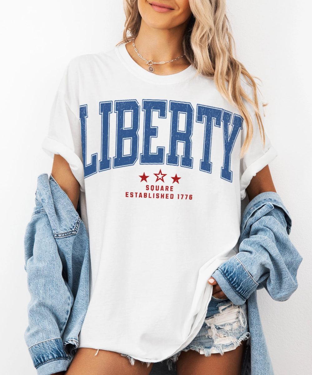 Park Chic Apparel, LLC | Liberty Square Tee - Adult Crew Tee