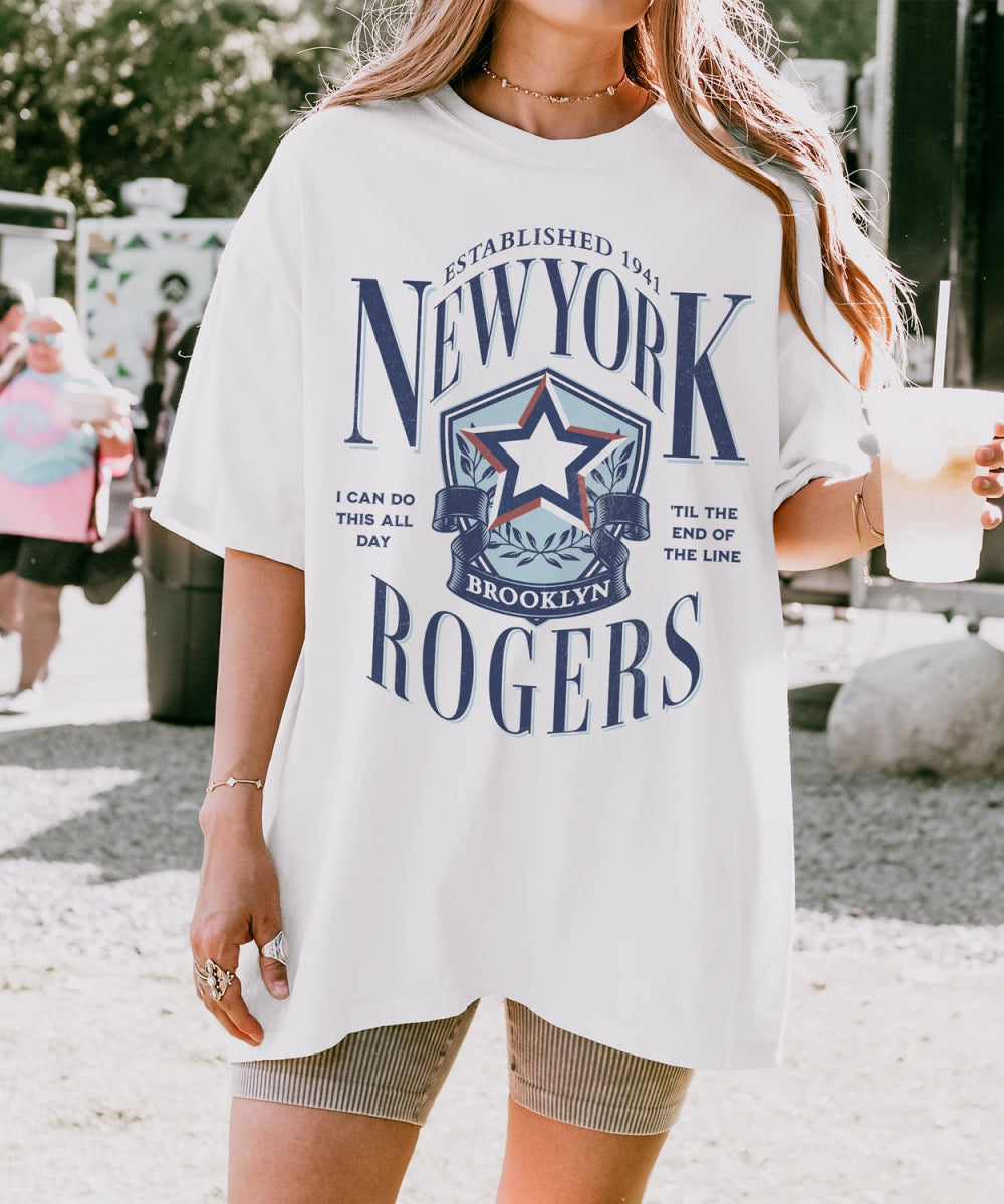 Park Chic Apparel, LLC | New York Rogers Tee - Adult Crew Tee