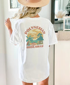 Park Chic Apparel, LLC | Polynesian Hideaway Relaxed Tee - Adult Crew Tee