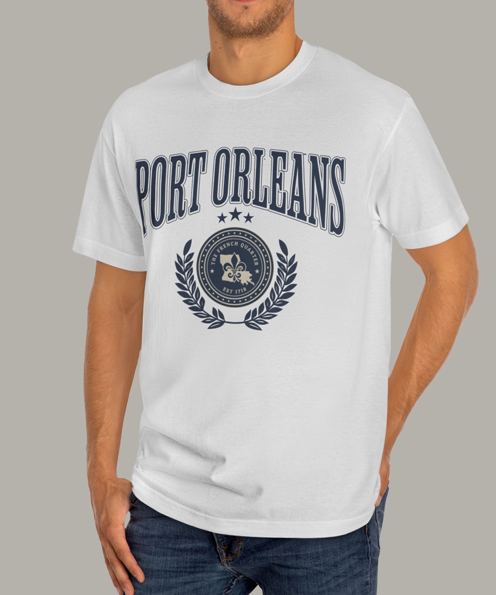 Park Chic Apparel, LLC | Port Orleans Heavyweight Tee - Adult Crew Tee