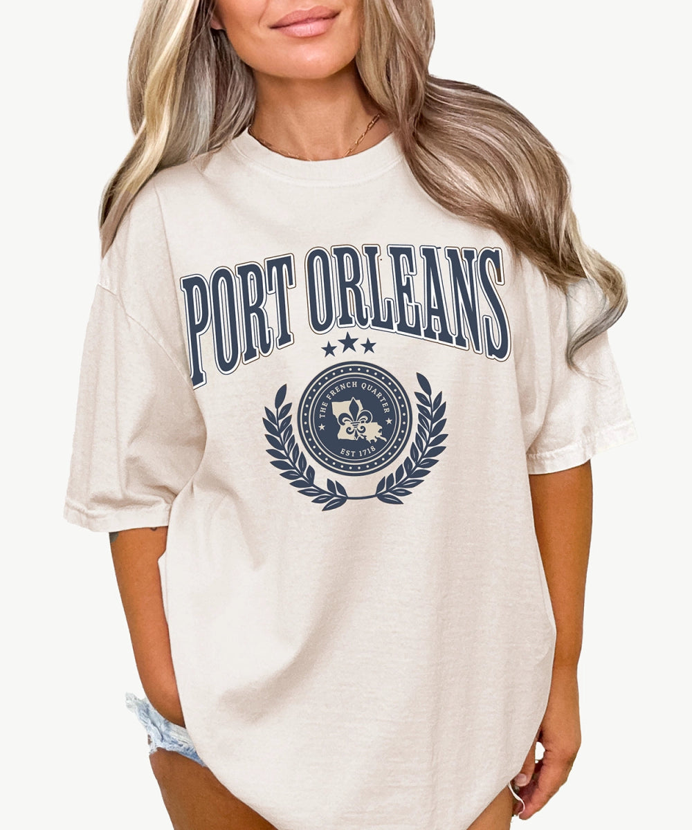 Park Chic Apparel, LLC | Port Orleans Heavyweight Tee - Adult Crew Tee