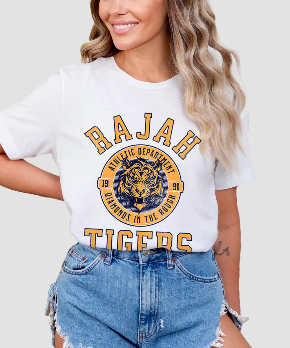 Park Chic Apparel, LLC | Rajah Tigers Tee - Adult Crew Tee