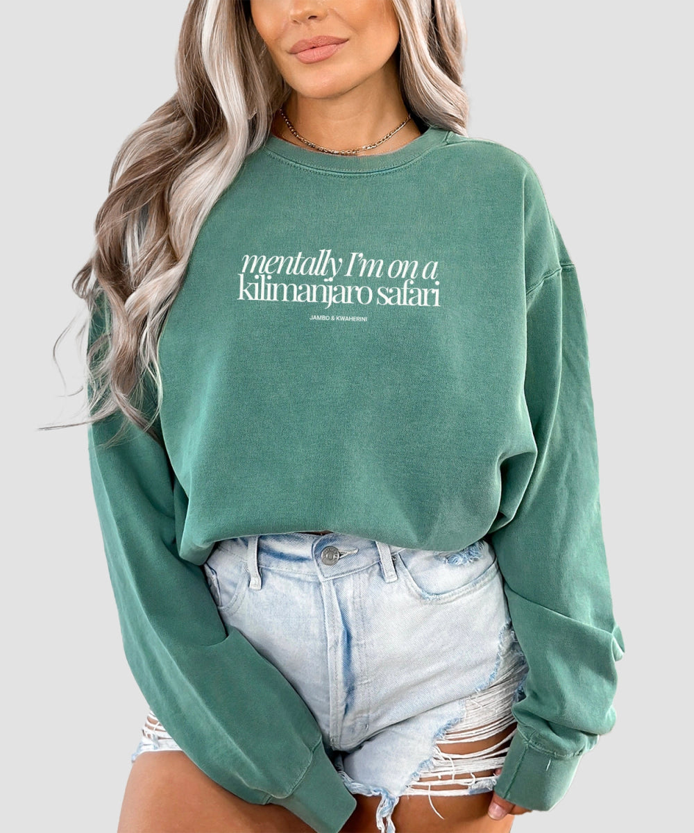 Park Chic Apparel, LLC | Safari Typography Sweatshirt -