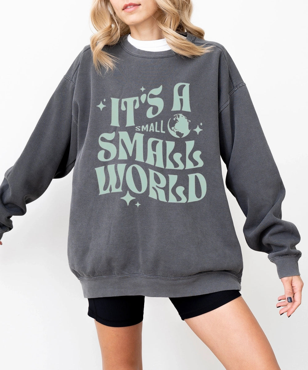 Park Chic Apparel, LLC | Small World Sweatshirt - Adult Sweatshirt