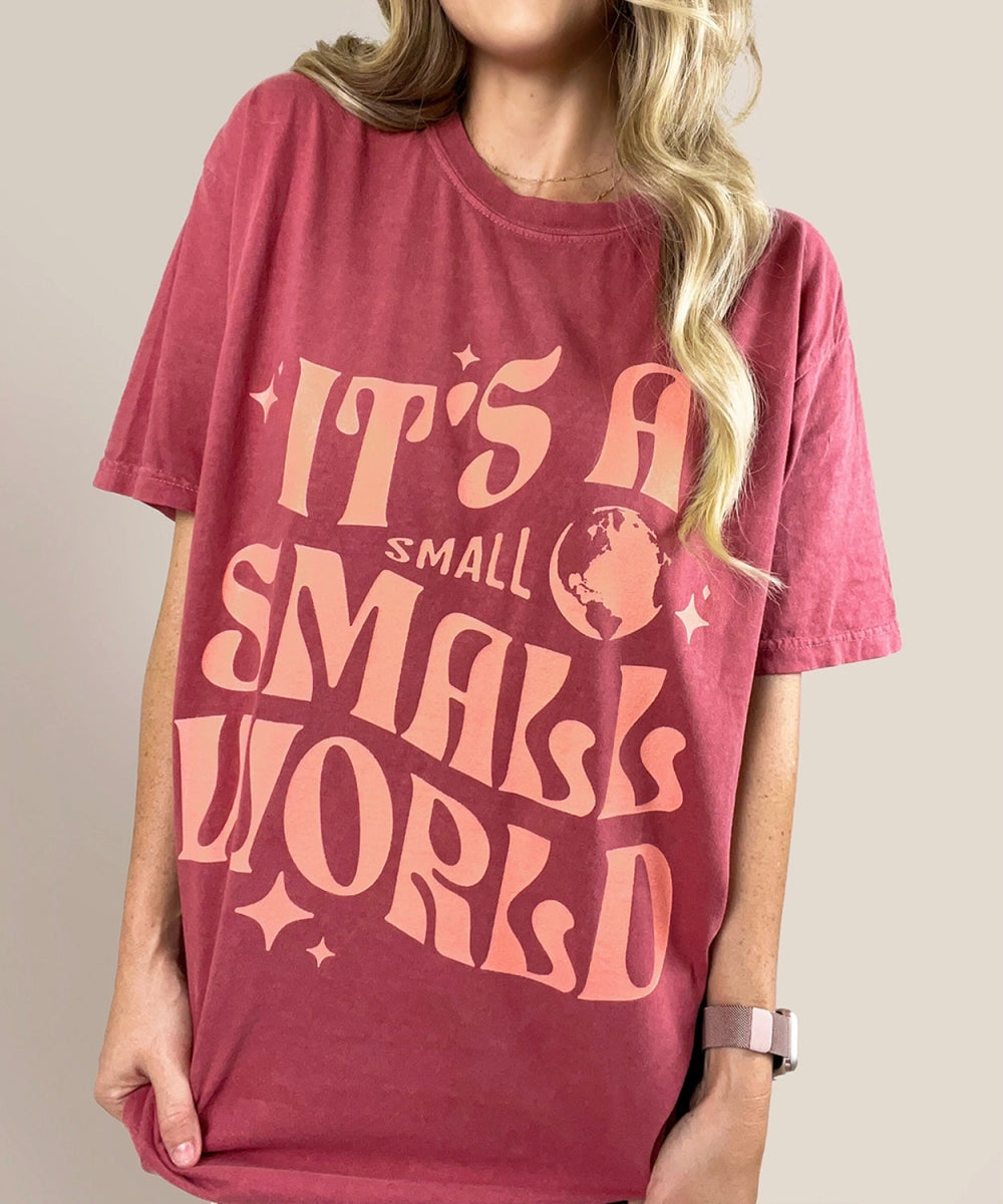 Park Chic Apparel, LLC | Small World Tee - Adult Crew Tee