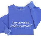 Park Chic Apparel, LLC | Snowman Typography Sweatshirt - Adult Sweatshirt