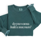 Park Chic Apparel, LLC | Snowman Typography Sweatshirt - Adult Sweatshirt