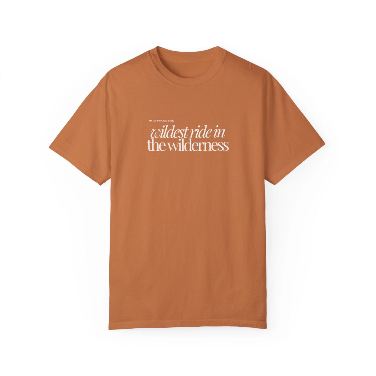 Park Chic Apparel, LLC | Wildest Ride Typography Tee - Adult Crew Tee