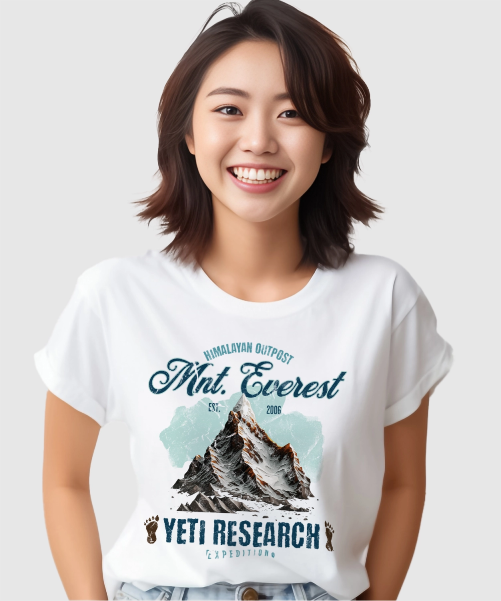 Park Chic Apparel, LLC | Everest Yeti Research Tee - Adult Crew Tee