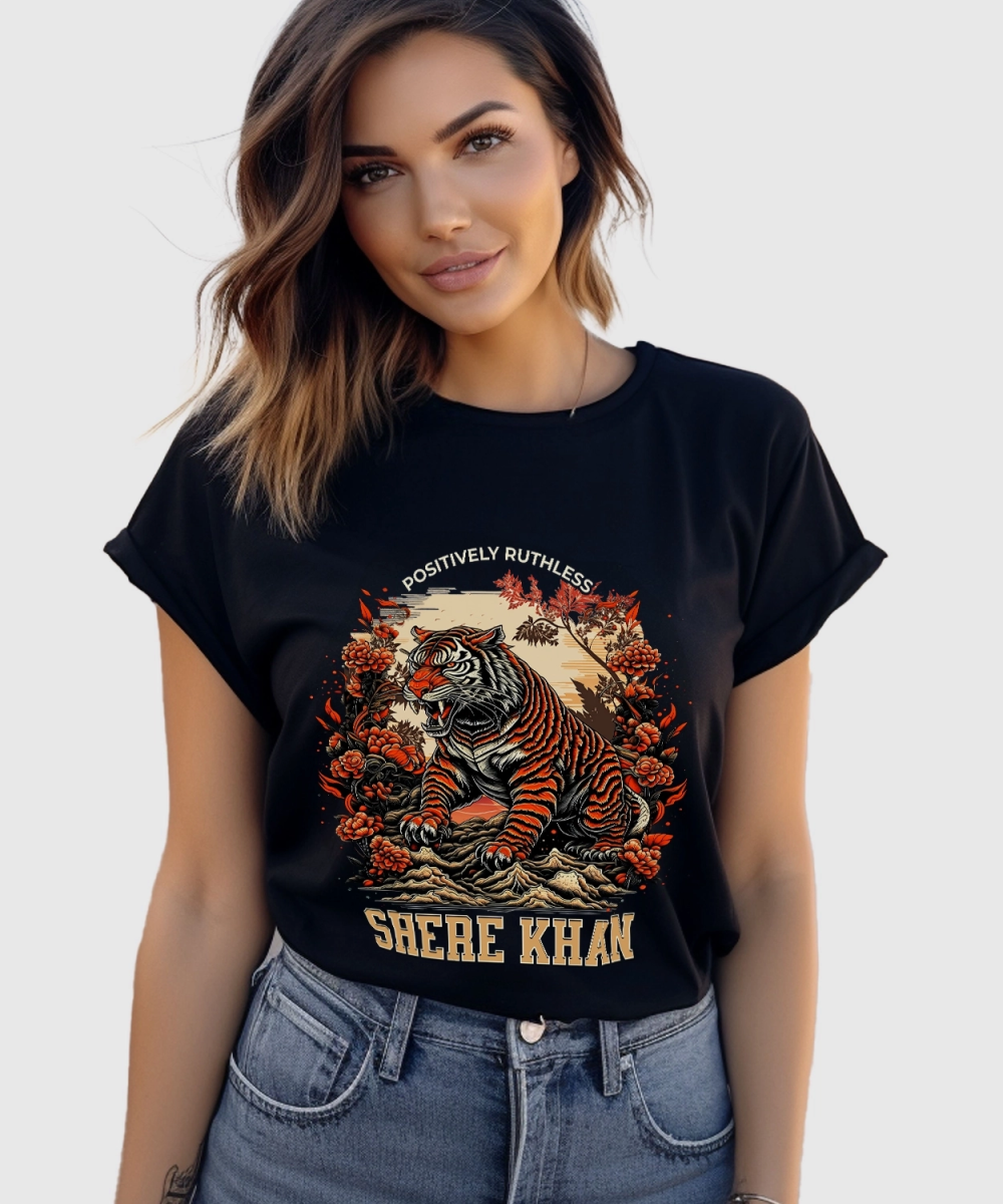 Park Chic Apparel, LLC | Shere Khan Women's Fit Tee - Adult Crew Tee