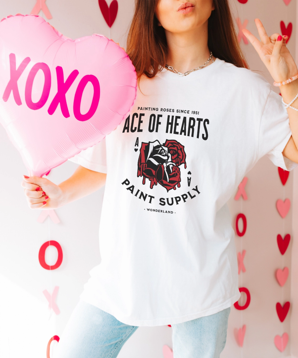 Park Chic Apparel, LLC | Ace of Hearts Tee - Adult Crew Tee